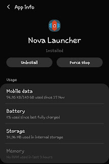 Uninstall Nova Launcher From Phone Settings