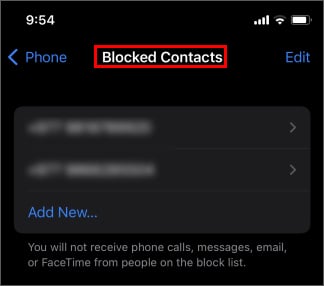 How To Unblock Contacts On Iphone?