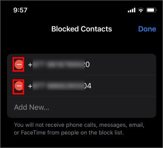 How To Unblock Contacts On Iphone?